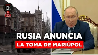 Putin celebra la toma de Mariúpol y descarta asalto final a la fábrica de Azovstal | El Espectador