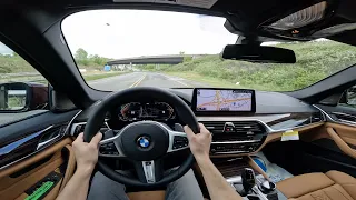 2023 BMW 540i M Sport | ASMR POV Walkaround and Test Drive