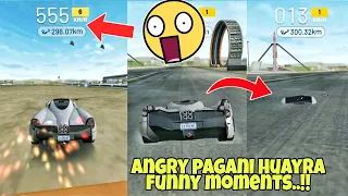 Angry pagani huayra funny moments 😂|| Extreme car driving simulator🔥||