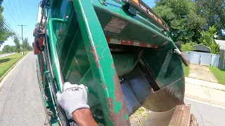 Area 6 yard waste pickup 7/11/2022