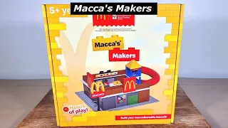 Macca's Makers - McDonald's "Lego"'/Brick Building Set (Limited Edition)