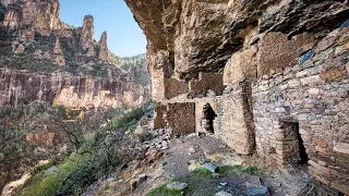 Ancha Cliff Dwellings in Pueblo Canyon Arizona