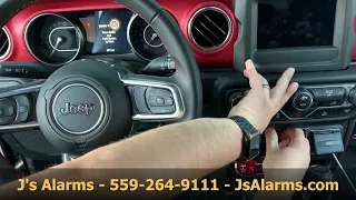 J's Alarms Plug & Play Remote Start For 2018-2022 Jeep Wrangler JL & Gladiator