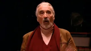 Christopher Lee Lord of The Rings emotional Speech