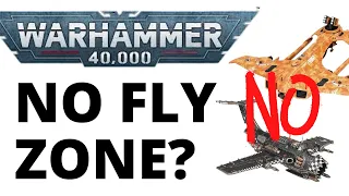 So Are Flyers DEAD in Warhammer 40K? The Aircraft Nerf from the New Update Discussed...