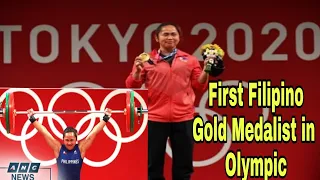 HIDILYN DIAZ GOLDEN LIFT | FIRST - EVER FILIPINO GOLD MEDALIST| OLYMPICS TOKYO 2020