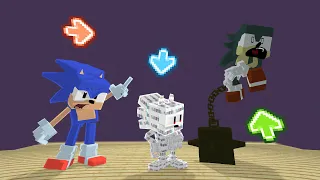 FNF Character Test | Gameplay VS Minecraft Animation | VS Sonic #4