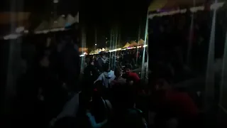 Alta pelea en el festival de monteros