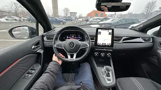 2024 Renault Captur E-Tech Hybrid Test Drive POV