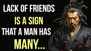 "Miyamoto Musashi's Wisdom: Strengthening Weak Character | Wisdom of the Lonely Samurai"