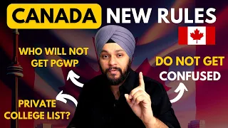 Your Doubts about Latest Canada Student Visa Rules (22nd January 2024) | Do not get confused