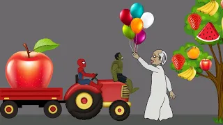 Granny vs Spiderman, Hulk Funny Animations Part 8 - Drawing Cartoon 2 | upic animations