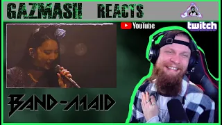 GazMASH Reacts BAND MAID SMILE LIVE REACTION