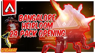 I UNLOCKED THE *NEW* BANGALORE HEIRLOOM// BANGALORE HEIRLOOM *GIVEAWAY* in APEX LEGENDS