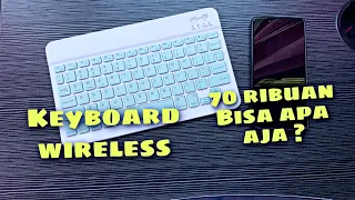 Review Keyboard Wireless Murah GOOJODOQ