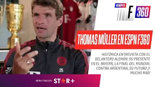 "#ARGENTINA TAMBIÉN PUDO HABERLA GANADO": Thomas #Müller recordó la final del Mundial en #ESPNF360