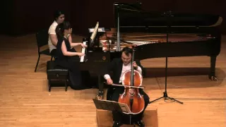 Edvard Grieg Sonata in A minor Op.36 for Cello and Piano - Cellist Kyung-Won Jeon