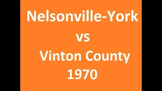 Nelsonville-York vs Vinton County 1970
