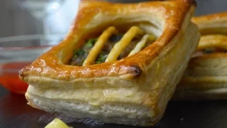 Puff Pastry dough , plus many ideas for different  puff pastry shapes