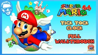 Tick Tock Clock - Full Walkthrough - Course 14 - Super Mario 64 - Super Mario 3D All-Stars