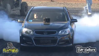 6.0L VF COMMODORE "INCOGNITO" AT BETTER FRYDAY BURNOUTS