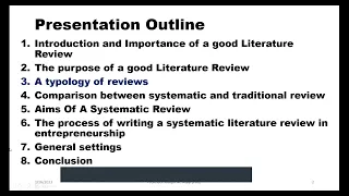 Systematic Literature Review part1 March 16, 2023 Prof  Joseph Ntayi