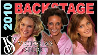 BACKSTAGE of Victoria's Secret Fashion Show 2010 | Victorias Secret Angels Interviews | ARCHIVES