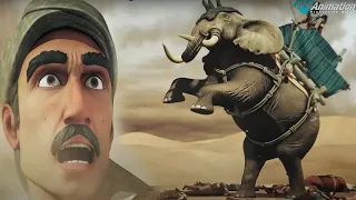 قصة ابرهه الحبشي 🐘و ابابيل السماء🦅 وخطة هدم الكعبة المشرفة 🕋