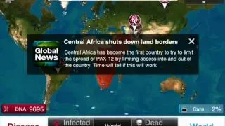 How to get 9999 DNA points on Plague Inc. + full infectious