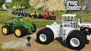 FS19- TUG OF WAR CHALLENGE - WHICH TRACTOR HAS THE MOST POWER?