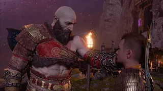 Kratos tells Atreus to open his heart - God of War Ragnarok