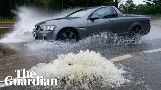 Sydney rain and flooding disrupt morning rush hour