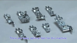 MO-114D/MO-104D Optional presser feet