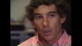 Ayrton Senna interview with Barry Sheene after winning 3rd F1 World Title in 1991