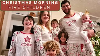CHRISTMAS MORNING OPENING PRESENTS & DINNER PREP| family of seven