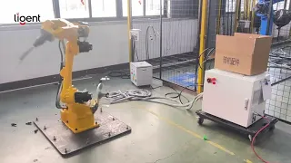 LIGENT welding robot factory test