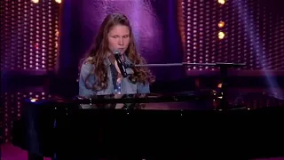 Anne sings 'People Help The People' by Birdy - The Voice Kids 2013 - The Blind Auditions