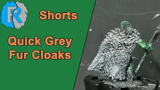 Painting: Grey Fur Cloaks #Shorts
