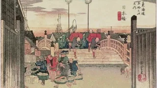 Healing Music: Old Japanese court music. Ukiyoe/Hiroshige UTAGAWA. Part1.