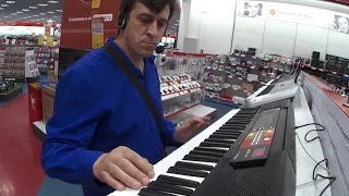 Синтезатор Yamaha PSR-F51. Клавиатура Yamaha PSR-F51. Звуки и голоса пианино.