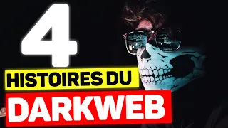 4 VRAIES HISTOIRES HORRIBLES ET TERRIFIANTES sur le DARKNET