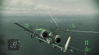 Ace Combat Assault Horizon : Mission 10 Hostile Fleet (Elite Difficulty)