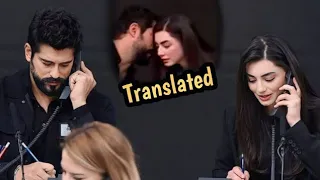Turk Celebrities Live video Translation ||Burak and Ozge