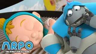 Arpo the Robot | Baby's New Bed +MORE FULL EPISODES | Compilation | Funny Cartoons for Kids