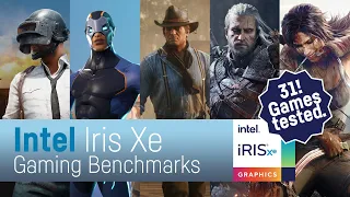 Intel Iris Xe Gaming (31 games)