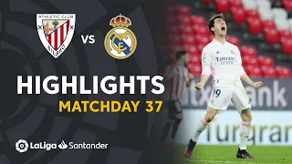 Highlights Athletic Club vs Real Madrid (0-1)