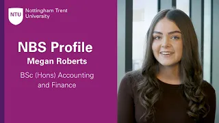 NBS Profile | Megan Roberts BSc Hons Accounting and Finance