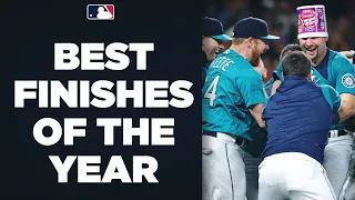 Epic endings!! Top 15 finishes of the 2022 MLB season!!