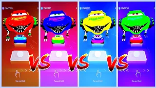 McQueen Red Eater 🆚 McQueen Blue Eater 🆚 McQueen Yellow Eater 🆚 McQueen Green Eater 🆚 Tiles Hop🎶Game