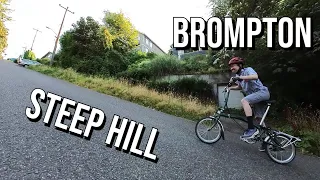 Brompton Folding Bike vs Steep Seattle Hills: Will it Climb?